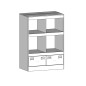 vidaXL Highboard Weiß 67x39x95 cm Stahl vidaXL Highboard Weiß 67x39x95 cm Stahl