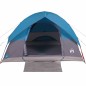 vidaXL Kuppel-Familienzelt 6 Personen Blau Wasserdicht vidaXL Kuppel-Familienzelt 6 Personen Blau Wasserdicht