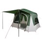 vidaXL Campingzelt 5 Personen Grün Wasserdicht vidaXL Campingzelt 5 Personen Grün Wasserdicht