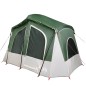 vidaXL Campingzelt 5 Personen Grün Wasserdicht vidaXL Campingzelt 5 Personen Grün Wasserdicht