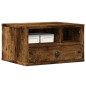 vidaXL Druckerständer Räuchereiche 40x32x22,5 cm Holzwerkstoff vidaXL Druckerständer Räuchereiche 40x32x22,5 cm Holzwerkstoff