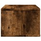 vidaXL Druckerständer Räuchereiche 40x32x22,5 cm Holzwerkstoff vidaXL Druckerständer Räuchereiche 40x32x22,5 cm Holzwerkstoff