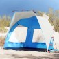 vidaXL Strandzelt 2 Personen Azurblau Quick Release Wasserdicht vidaXL Strandzelt 2 Personen Azurblau Quick Release Wasserdicht