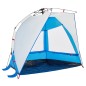 vidaXL Strandzelt 2 Personen Azurblau Quick Release Wasserdicht vidaXL Strandzelt 2 Personen Azurblau Quick Release Wasserdicht
