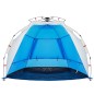 vidaXL Strandzelt 2 Personen Azurblau Quick Release Wasserdicht vidaXL Strandzelt 2 Personen Azurblau Quick Release Wasserdicht