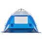 vidaXL Strandzelt 2 Personen Azurblau Quick Release Wasserdicht vidaXL Strandzelt 2 Personen Azurblau Quick Release Wasserdicht