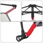 vidaXL Strandzelt 2 Personen Grau Quick Release Wasserdicht vidaXL Strandzelt 2 Personen Grau Quick Release Wasserdicht