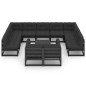 12-tlg. Garten-Lounge-Set mit Kissen Schwarz Kiefer Massivholz 12-tlg. Garten-Lounge-Set mit Kissen Schwarz Kiefer Massivholz