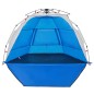 vidaXL Strandzelt 2 Personen Azurblau Quick Release Wasserdicht vidaXL Strandzelt 2 Personen Azurblau Quick Release Wasserdicht