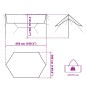 vidaXL Tarp Orange 430x380x210 cm Wasserdicht vidaXL Tarp Orange 430x380x210 cm Wasserdicht