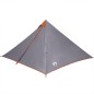 vidaXL Tipi-Familienzelt 7 Personen Grau und Orange Wasserdicht vidaXL Tipi-Familienzelt 7 Personen Grau und Orange Wasserdicht