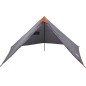 vidaXL Tipi-Familienzelt 7 Personen Grau und Orange Wasserdicht vidaXL Tipi-Familienzelt 7 Personen Grau und Orange Wasserdicht