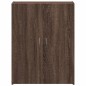 vidaXL Aktenschrank Braun Eichen-Optik 60x32x77,5 cm Holzwerkstoff vidaXL Aktenschrank Braun Eichen-Optik 60x32x77,5 cm Holzwerkstoff