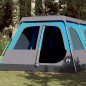 vidaXL Kuppel-Familienzelt 10 Personen Blau Quick Release vidaXL Kuppel-Familienzelt 10 Personen Blau Quick Release
