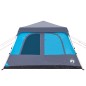 vidaXL Kuppel-Familienzelt 10 Personen Blau Quick Release vidaXL Kuppel-Familienzelt 10 Personen Blau Quick Release