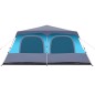 vidaXL Kuppel-Familienzelt 10 Personen Blau Quick Release vidaXL Kuppel-Familienzelt 10 Personen Blau Quick Release