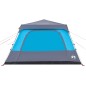 vidaXL Kuppel-Familienzelt 10 Personen Blau Quick Release vidaXL Kuppel-Familienzelt 10 Personen Blau Quick Release