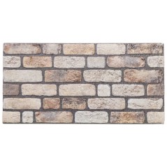 vidaXL 3D-Wandpaneele 10 Stk. Hellbraun 100x50 cm EPS