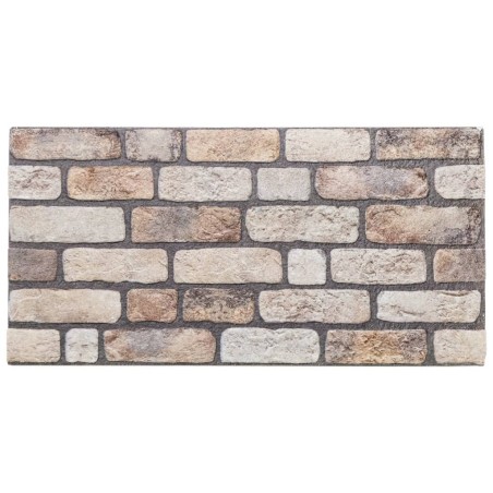 vidaXL 3D-Wandpaneele 10 Stk. Hellbraun 100x50 cm EPS