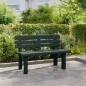 vidaXL Gartenbank Grün 110x52x71 cm Polypropylen vidaXL Gartenbank Grün 110x52x71 cm Polypropylen