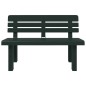 vidaXL Gartenbank Grün 110x52x71 cm Polypropylen vidaXL Gartenbank Grün 110x52x71 cm Polypropylen