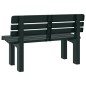 vidaXL Gartenbank Grün 110x52x71 cm Polypropylen vidaXL Gartenbank Grün 110x52x71 cm Polypropylen