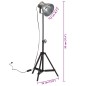 vidaXL Stehleuchte 25 W Vintage-Silber 35x35x65/95 cm E27 vidaXL Stehleuchte 25 W Vintage-Silber 35x35x65/95 cm E27