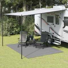 vidaXL Zeltteppich Hellgrau 3x2,5 m