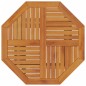 vidaXL Gartentisch Klappbar Ø70x75 cm Massivholz Akazie vidaXL Gartentisch Klappbar Ø70x75 cm Massivholz Akazie