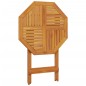 vidaXL Gartentisch Klappbar Ø70x75 cm Massivholz Akazie vidaXL Gartentisch Klappbar Ø70x75 cm Massivholz Akazie
