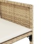 vidaXL 13-tlg. Garten-Essgruppe mit Kissen Beige Poly Rattan vidaXL 13-tlg. Garten-Essgruppe mit Kissen Beige Poly Rattan