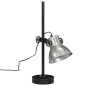 vidaXL Schreibtischlampe 25 W Vintage-Silber 15x15x55 cm E27 vidaXL Schreibtischlampe 25 W Vintage-Silber 15x15x55 cm E27