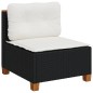 vidaXL 8-tlg. Garten-Sofagarnitur mit Kissen Schwarz Poly Rattan vidaXL 8-tlg. Garten-Sofagarnitur mit Kissen Schwarz Poly Rattan