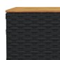 vidaXL 8-tlg. Garten-Sofagarnitur mit Kissen Schwarz Poly Rattan vidaXL 8-tlg. Garten-Sofagarnitur mit Kissen Schwarz Poly Rattan