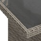 vidaXL 10-tlg. Garten-Sofagarnitur mit Kissen Grau Poly Rattan vidaXL 10-tlg. Garten-Sofagarnitur mit Kissen Grau Poly Rattan