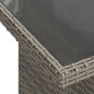 vidaXL 8-tlg. Garten-Sofagarnitur mit Kissen Grau Poly Rattan vidaXL 8-tlg. Garten-Sofagarnitur mit Kissen Grau Poly Rattan