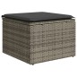 vidaXL 9-tlg. Garten-Sofagarnitur mit Kissen Grau Poly Rattan vidaXL 9-tlg. Garten-Sofagarnitur mit Kissen Grau Poly Rattan
