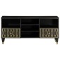 vidaXL TV-Schrank 100x33x46 cm Massivholz Mango vidaXL TV-Schrank 100x33x46 cm Massivholz Mango