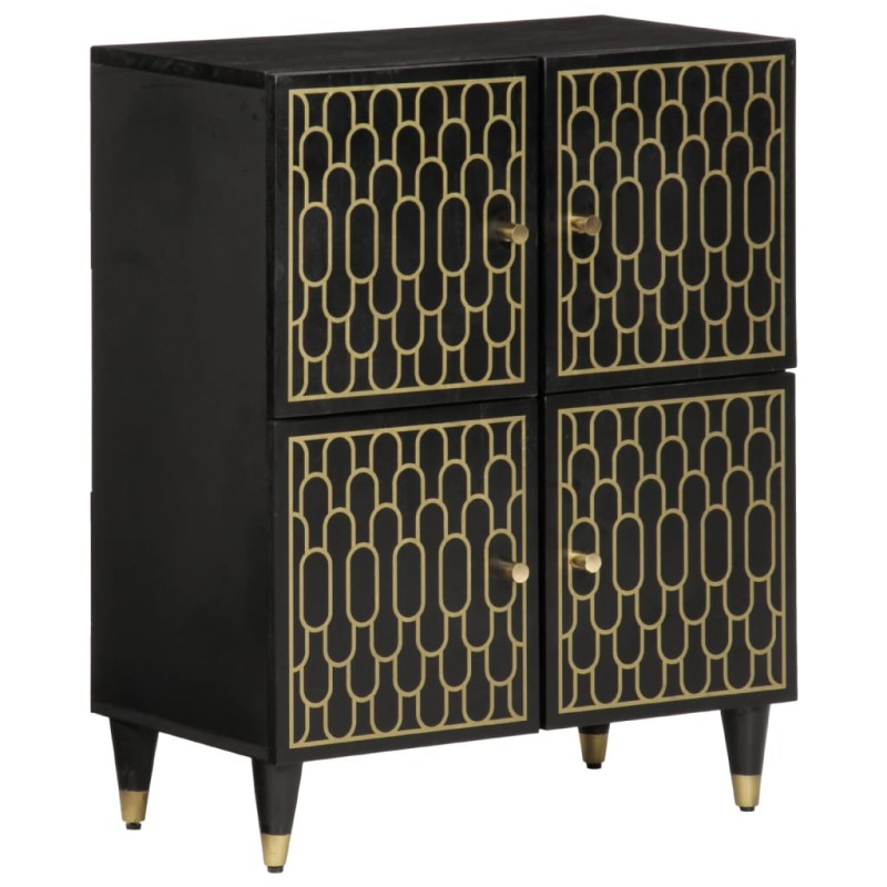 vidaXL Beistellschrank 60x33x75 cm Massivholz Mango vidaXL Beistellschrank 60x33x75 cm Massivholz Mango