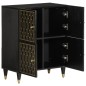 vidaXL Beistellschrank 60x33x75 cm Massivholz Mango vidaXL Beistellschrank 60x33x75 cm Massivholz Mango