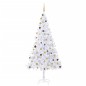 vidaXL Künstlicher Weihnachtsbaum Beleuchtung Kugeln 210cm 910 Zweige vidaXL Künstlicher Weihnachtsbaum Beleuchtung Kugeln 210cm 910 Zweige