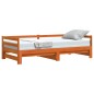 vidaXL Tagesbett Ausziehbar ohne Matratzen 90x190 cm Massivholz vidaXL Tagesbett Ausziehbar ohne Matratzen 90x190 cm Massivholz
