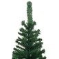 Künstlicher Weihnachtsbaum mit LEDs L 240 cm Grün Künstlicher Weihnachtsbaum mit LEDs L 240 cm Grün