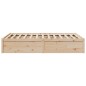 vidaXL Massivholzbett ohne Matratze 150x200 cm Kiefernholz vidaXL Massivholzbett ohne Matratze 150x200 cm Kiefernholz