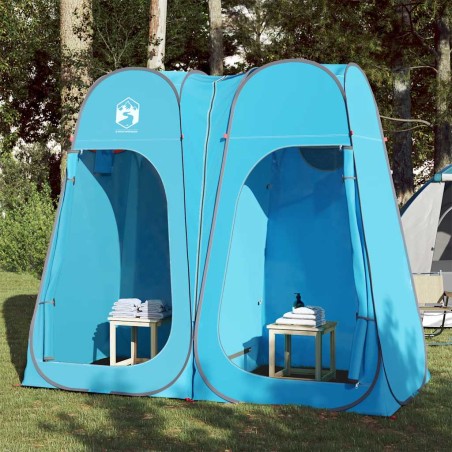 vidaXL Sichtschutzzelt Blau Pop-Up Wasserdicht