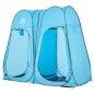 vidaXL Sichtschutzzelt Blau Pop-Up Wasserdicht vidaXL Sichtschutzzelt Blau Pop-Up Wasserdicht