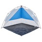 vidaXL Strandzelt Azurblau Quick Release Wasserdicht vidaXL Strandzelt Azurblau Quick Release Wasserdicht