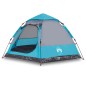 vidaXL Campingzelt 4 Personen Blau Quick Release vidaXL Campingzelt 4 Personen Blau Quick Release