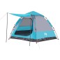 vidaXL Campingzelt 4 Personen Blau Quick Release vidaXL Campingzelt 4 Personen Blau Quick Release