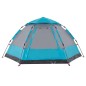 vidaXL Campingzelt 4 Personen Blau Quick Release vidaXL Campingzelt 4 Personen Blau Quick Release